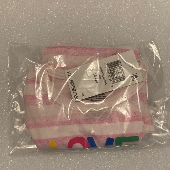 ⭐️ Host Pick ⭐️ 2/$25 ❤️ * NWT - First Impressions Girls Pink Ruffled Tee - 18M - Picture 2 of 8